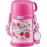 象印マホービン(ZOJIRUSHI) 水筒 ステンレス クール キッズ スポーツ ボトル 2 WAY ストロー & コップ タイプ 450ml ピンク SC-ZT45-PA