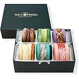 MACAPRESSO 受験 寒中見舞い 節分 バレンタインデー 人気 マカロン 6個 セット マカプレッソ トゥンカロン 太っちょマカロン お返し お菓子 ギフト スイーツ 内祝い 洋菓子 (「オリジナル」緑パッケージ)