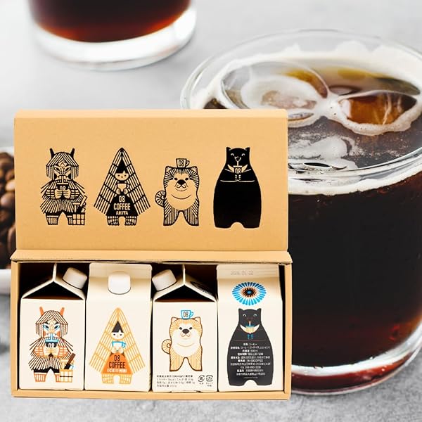 Amazon | 瓶詰 KOUFUKUYA ICE COFFEE LIQUD 2本ギフトセット