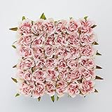 Formosaflowers （ フォルモサフラワーズ ） LED フラワー ＜ ローズキューブ / 造花 ＞ アーティフィシャルフラワー 自動点灯機能 ピンク