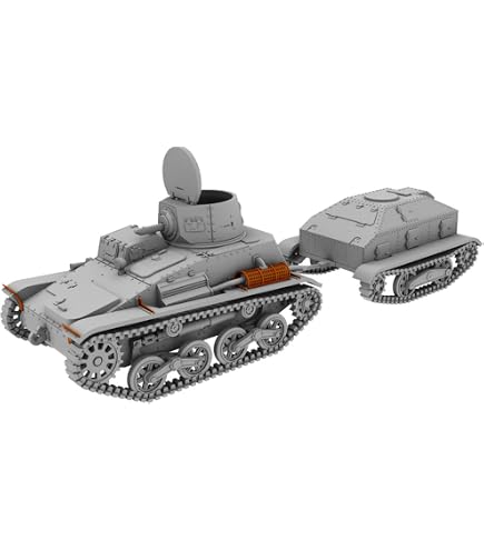 S-Model PS720196 1/72 Scale Type 97 Light Armored Car – Chinese Army – Unassembled Plastic Model Kit