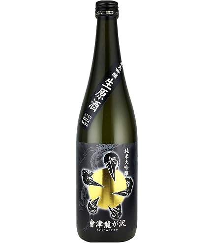 Amazon.co.jp: 會津龍が沢 純米吟醸原酒 超辛口(1800ml) : 食品・飲料