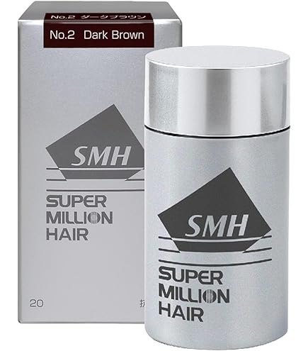 Amazon | スーパーミリオンヘアー30g (No.2 ダークブラウン) 薄毛