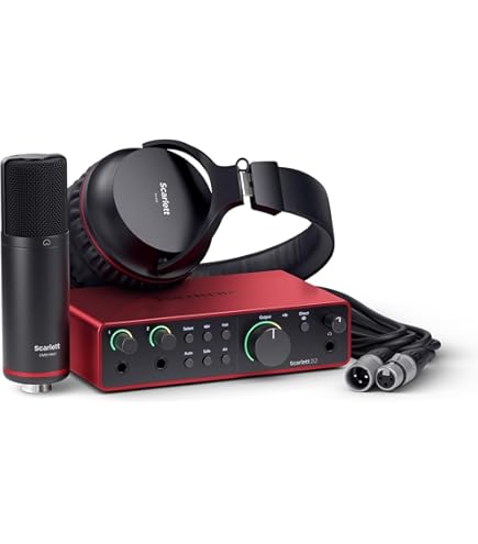 Amazon.co.jp: Focusrite Scarlett Solo Studio 3rd Gen 第3世代