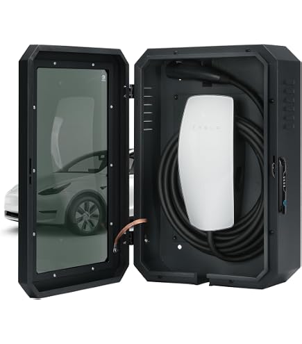 Amazon | Tesla ウォールコネクター - 電気自動車 (EV) 充電器