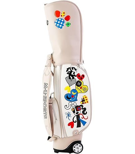 みさ　ミエコ　ウエサコ　　M Uスポーツ　ゴルフキャディバッグ MU SPORTS ミエコ ウエサコ ゴルフ キャディバッグ キャスター付