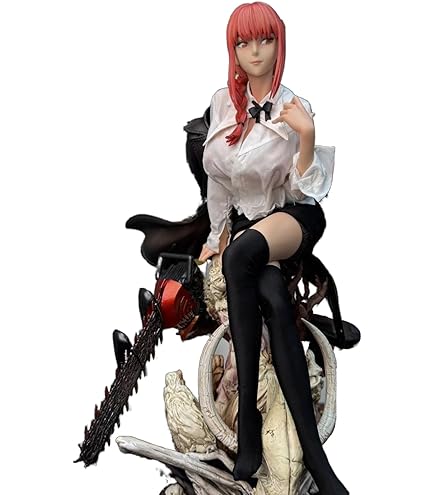 チェンソーマン　マキマ　ガレージキット フィギュア 海外 Amazon.co.jp: チェンソーマン マキマ 1/6スケール 塗装済み完成