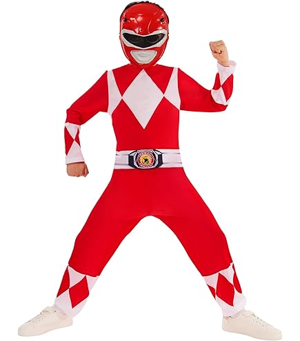 Power Rangers Movie Red Ranger Boys Costume - Superhero Costumes