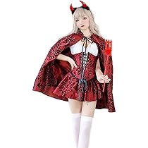 Amazon.co.jp: [milky time] 小悪魔 デビル コスプレ ハロウィン