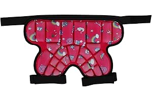 LOL-FUN 子供用パッド入りヒップ保護ショーツ パッド入りショートパンツ 3D EVA クッション 調節可能なスキープロテクター スキーローラースケート用