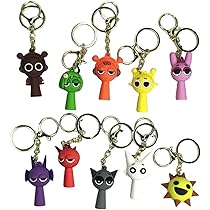 LITTLE PUNK キーホルダー カラフル Amazon.co.jp: [wandaguli] Sprunki スプランキー ドール
