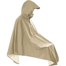 Lightweight Cycling Rain Poncho Hooded 