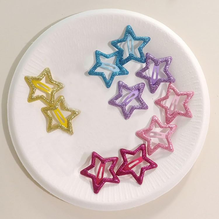 Amazon.co.jp: EZ PEACH ヘアクリップ かわいい スナップヘアクリップ