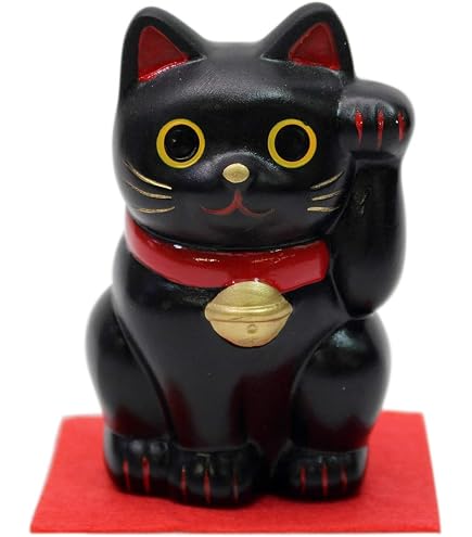 Amazon.co.jp: 最低価 性格筋肉招き猫麒麟腕招き猫小さな品物を 