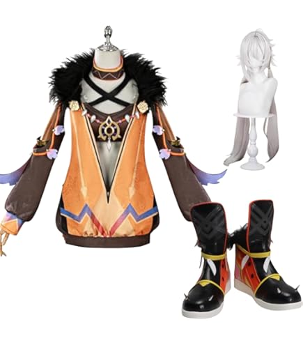 Amazon.co.jp: 原神 シトラリ コスプレ衣装 フルセット 靴+