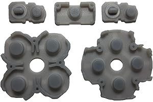 Big Hashi PS5コントローラー交換用ボタン （導電性ゴム）修理パーツセット