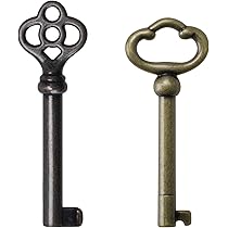 Amazon | VIDABTE KY-2ABとKY-3ABスケルトンキー、中空バレル