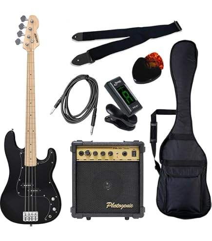 Amazon | BUSKER'S BJB-Standard ベース初心者11点セット【ヘッドホン