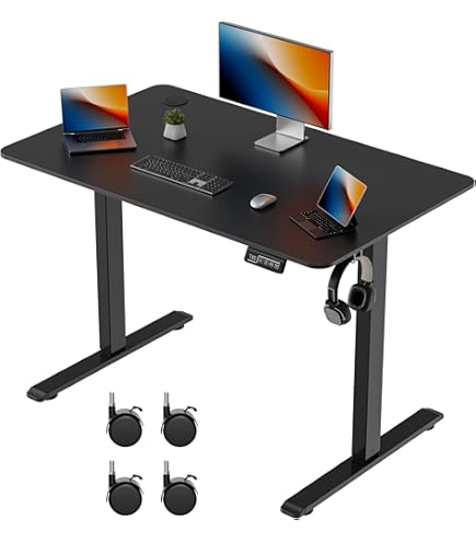 YIHAYO 昇降デスク 高さ70-115cm 幅160cm 奥行き60cm Amazon | YIHAYO 昇降デスク 高さ70-115cm 幅160cm 奥行き60cm 電動