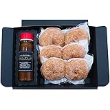 大阪の味ゆうぜん こだわり無添加 牛100% ゆうぜんハンバーグ 真空パック 6個(真空2個入×3) ソース 黒化粧箱入