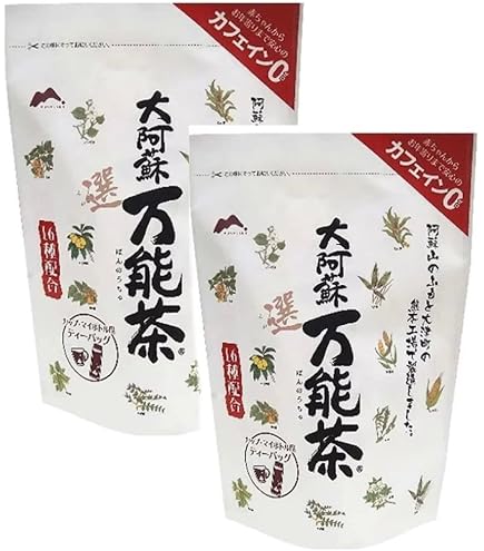 Amazon.co.jp: 村田園 大阿蘇万能茶 335g × 2袋 ＋ お茶パック 90枚