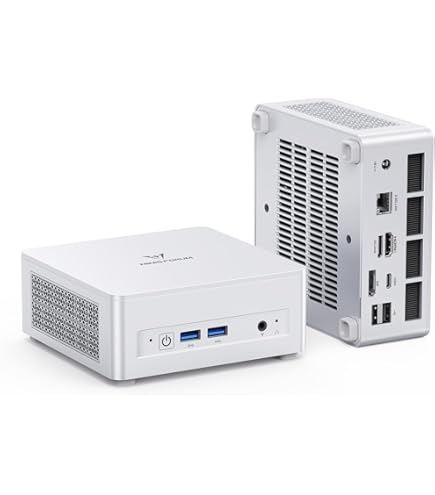 Amazon.co.jp: MINISFORUM、AMD Ryzen™ 5 5600H搭載高性能ミニPC