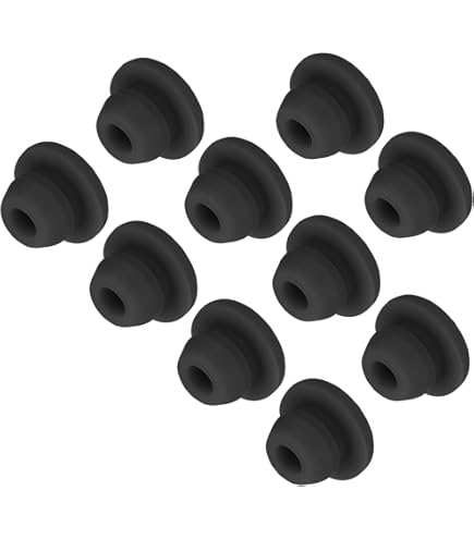 Amazon.co.jp: uxcell 10個 シリコンスナップインロッキングホール