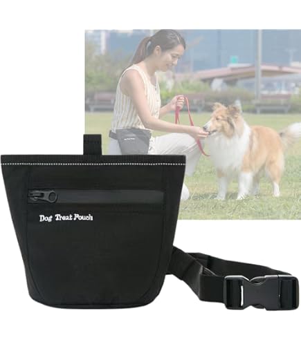 Amazon.co.jp: Panni トリーツポーチ 犬おやつポーチ 犬 マグネット