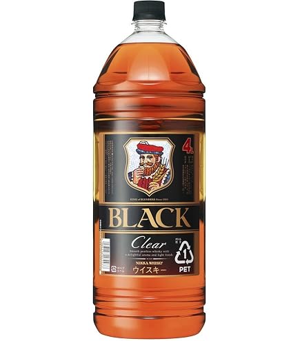 Amazon.co.jp: ブラックニッカ クリア 4L 37度 ハイボール用 大容量