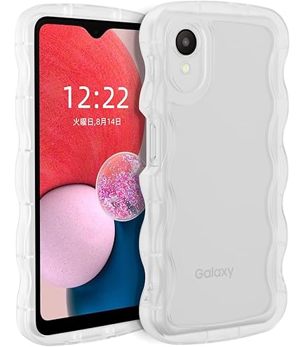 Amazon.co.jp: Casesmo Galaxy A23 5G 用 ケース リング付きうねうね
