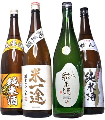 Amazon.co.jp: 日本酒セット 純米大吟醸 純米吟醸入り 純米酒 1800ml 6 純米大吟醸&純米吟醸1800ml 6本セット