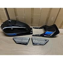 XJ400 外装セット 銀×青① タンクアルフィンハネテールカウル XJ400 外装セット 銀×青① タンクアルフィンハネテールカウル