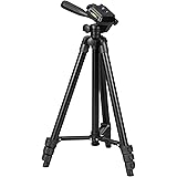 オーム(OHM)カメラ三脚 軽量コンパクトタイプ 黒 最伸高1290mm OCT-ATR4-127K