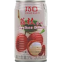 Amazon.co.jp: 巧口茘枝汁 ライチドリンク ライチ果汁入り飲料