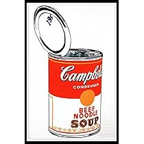 Amazon | 5D アンディウォーホルのキャンベルSスープ缶