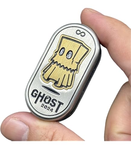 [未開封]音叉内臓　ゴースト2024フィジェットスライダーフィジェットトイEDC Amazon | フィジェットトイ 音叉内蔵 EDC Ghost 2024 | フィジェット