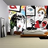 wall26 – 自己粘着壁紙大壁壁画シリーズ 66"x96" WMR-WP-X-D786-66x24x4