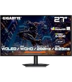 Amazon.co.jp: GIGABYTE AORUS ゲーミングモニター 27インチ 有機EL QD
