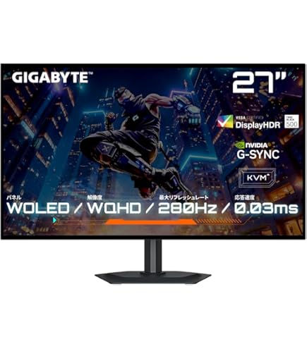 Amazon.co.jp: GIGABYTE ギガバイト MO27Q2A ゲーミングモニター 27