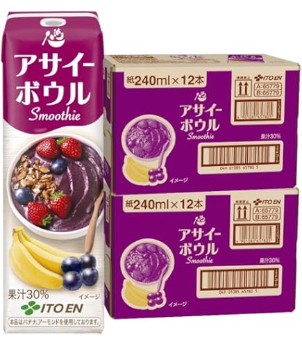 スジャータ アサイー 本格濃厚ブレンド 330ml紙パック12本×2ケース