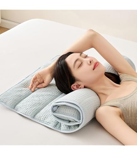 Amazon｜睡眠用タオル2 ネルチャー タオル 枕 タオル枕 高さ調節 [並行