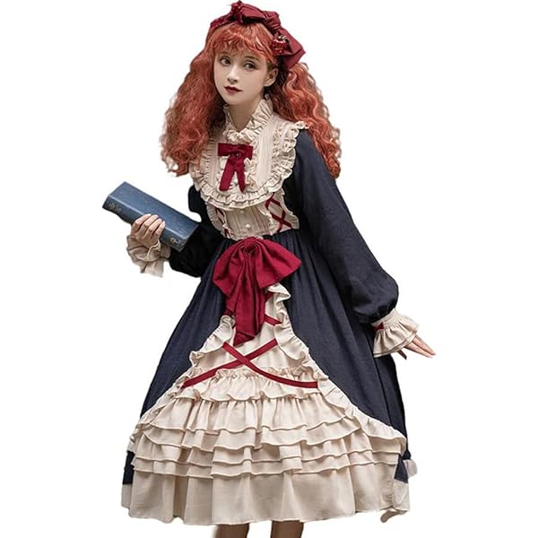 Amazon.co.jp: [SSUPTEMBER2] ワンピース ロリータ 長袖