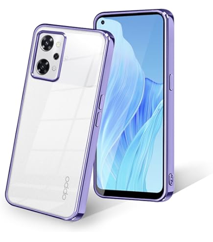 Amazon.co.jp: OPPO Reno9 A ハイブリッドケース ライトパープル