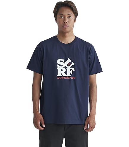 Amazon.co.jp: VERTICAL LOGO MOCK TEE M ラフロッグ rufflog