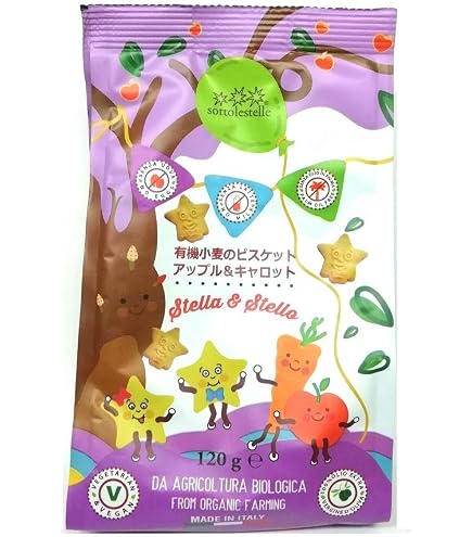 Amazon.co.jp: ムソー オーガニックビスケット・オーツ麦 5枚×3袋
