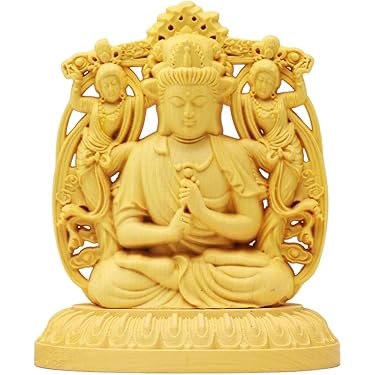 ♥骨董品　木彫り　仏像　木箱付き　仏様　仏具　仏壇　彫刻 楽天市場】骨董○木製誕生仏○木製台付き | 江戸後期-19世紀頃