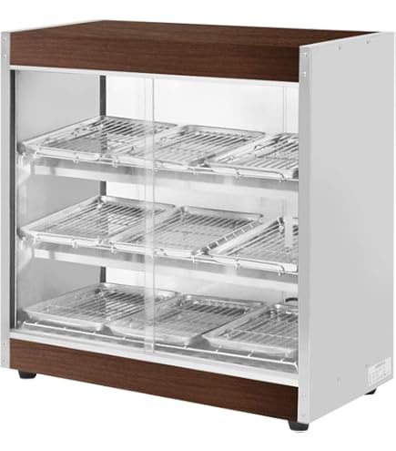 Amazon.co.jp: 業務用ホットショーケース 木目調 PRO-6WSE (ダーク 