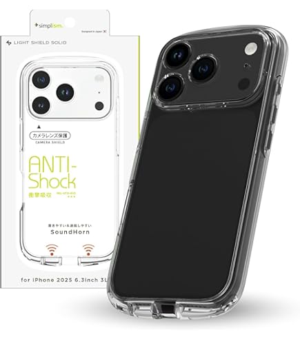 Amazon.co.jp: Simplism シンプリズム iPhone 17 Pro Max [LIGHT