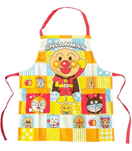Amazon｜子供用 エプロン 三角巾 セット それいけ！ アンパンマン 幼児