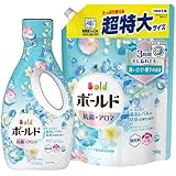【セット売り】P＆G ボールド 洗濯洗剤 液体 フレッシュフラワーサボン 本体 640g＋詰替780g